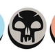 The five colors of Magic: The Gathering